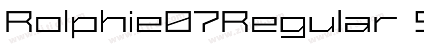 Rolphie07Regular SC字体转换 Rolphie07Regular SC字体转换